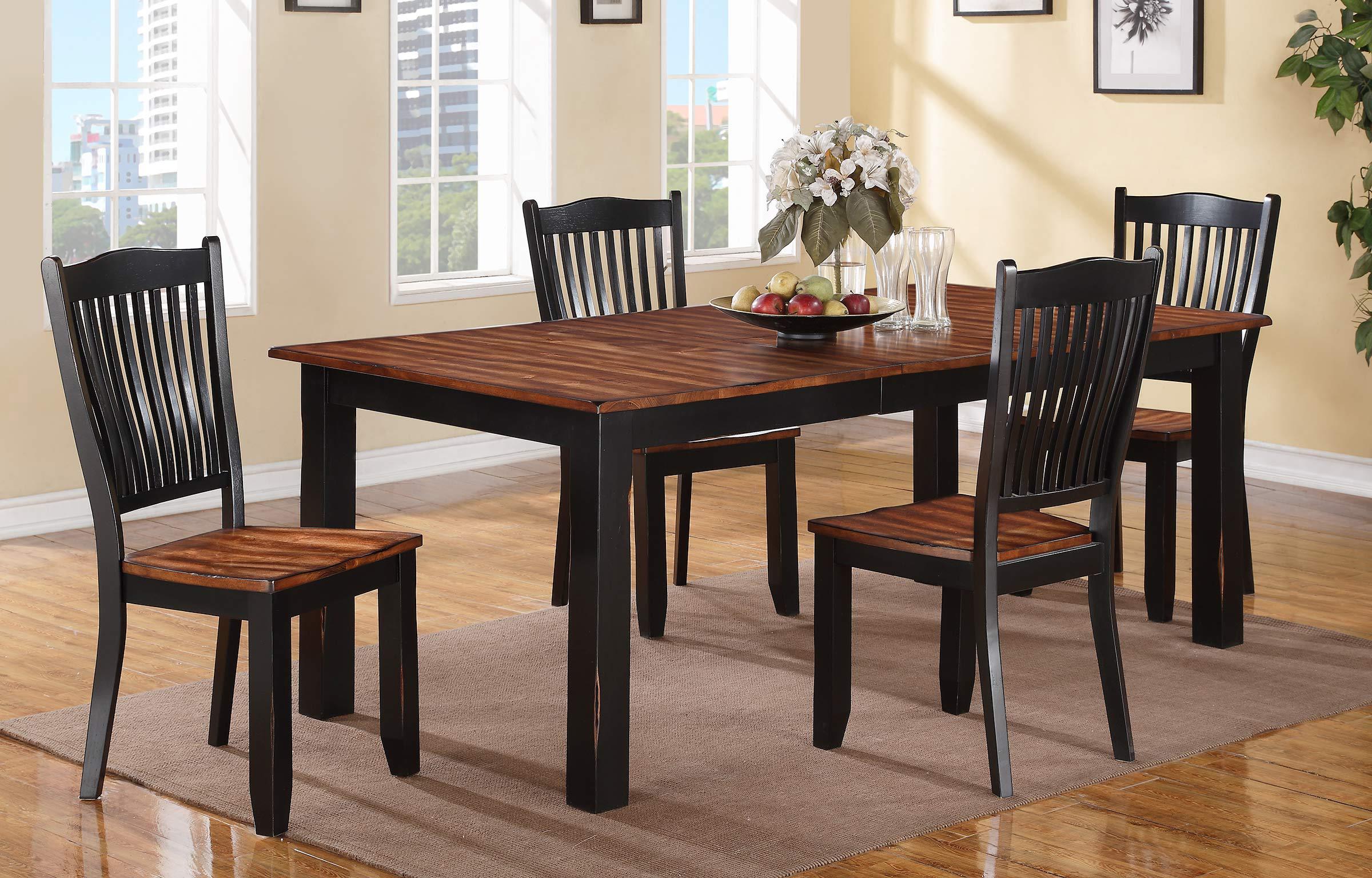 Winners Only Carson Table and Slat Back Chair Set Darvin Furniture
